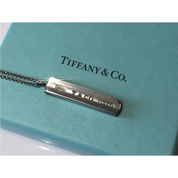 Tiffany & Co. 1837 Bar Necklace - Picture 1 of 8